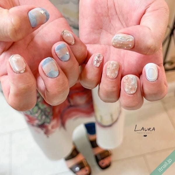 LAURA POMPONNEEが投稿したネイルデザイン [photoid:I0130451] via Itnail Design (738846)