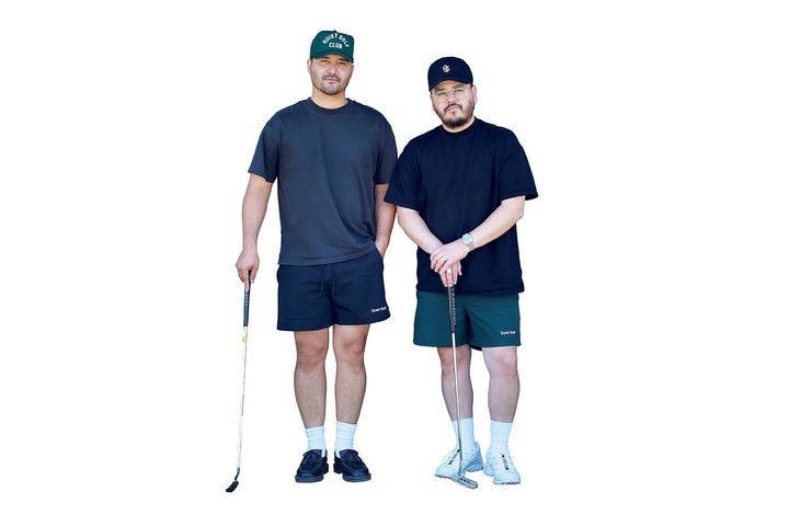 アメリカ〈クワイエット・ゴルフ〉創設メンバーのラウル＆ディエゴ・ディアズ兄弟