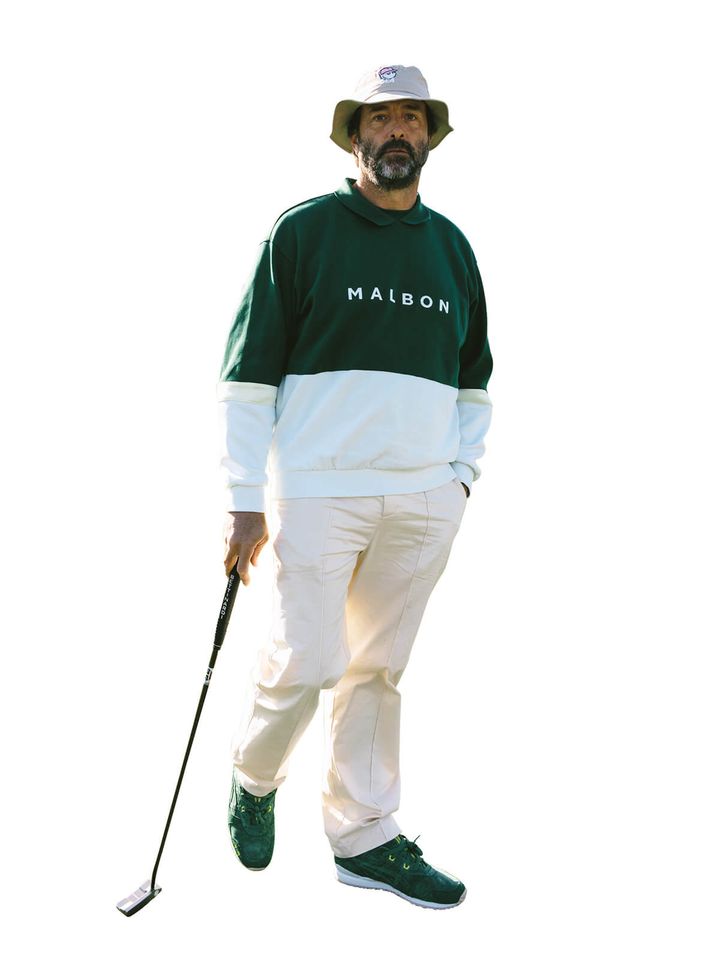 〈マルボン・ゴルフ〉創設者のスティーヴン・マルボン