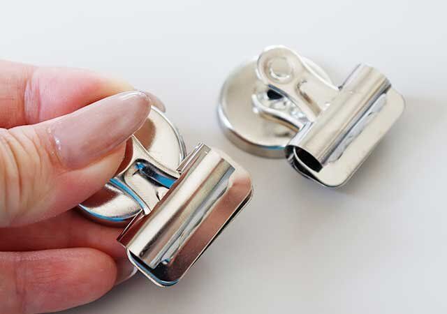 セリアのマグネットクリップ S 2P