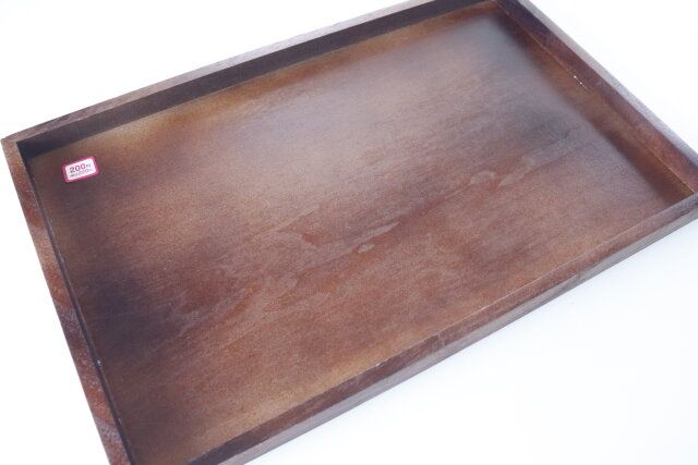 ダイソー 木製お盆 デザイン