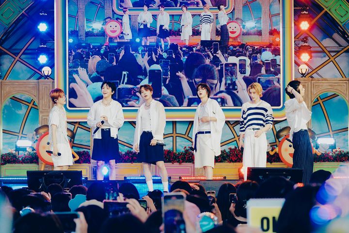 BOYNEXTDOOR、お台場冒険王2024「めざましライブ」で日本での初野外ライブ！6000人のONEDOOR(公式ファンネーム)が集結