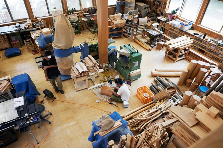 工房のひきの写真