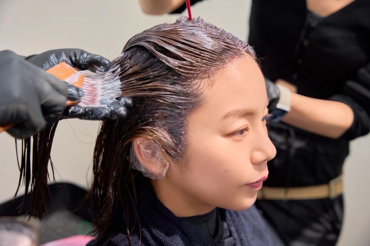 野村麻純 ヘアカット ヘアチェンジ カラー