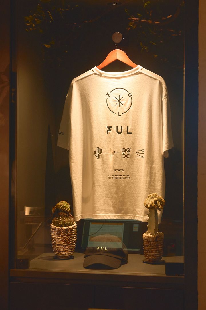 FUL 店内に飾られたグッズ