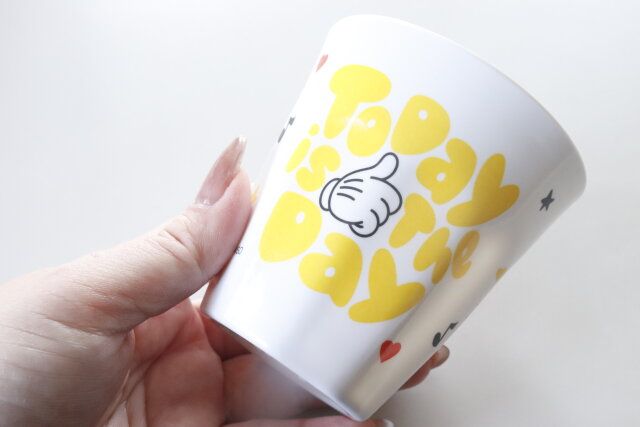 ダイソー メラミンカップ、318mL（ミッキー） デザイン