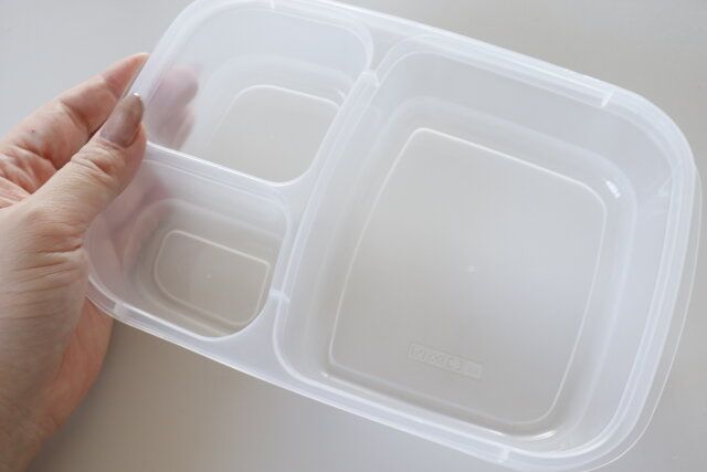 スリーコインズ 作り置きランチボックス2個セット 仕切り