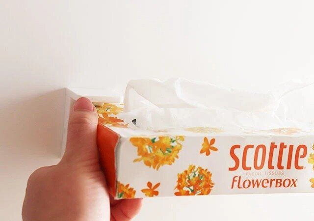 ダイソー ボックスホルダー（マグネット） 取り付け方