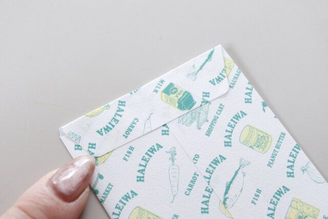 セリア ふせんが作れるペン型のり 封筒