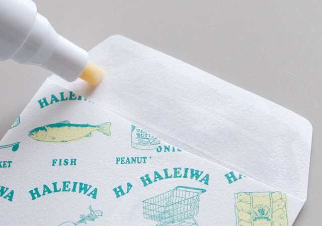 セリア ふせんが作れるペン型のり 使用例