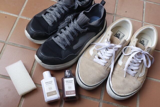 キャンドゥ スニーカークリーナー キャンバス・布地用 スニーカークリーナー ツヤ革・合皮用