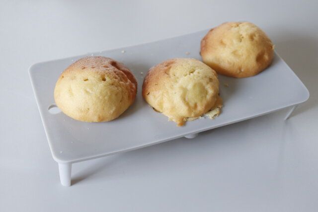 ダイソー シリコーンケーキ型（フラワー） 使用例