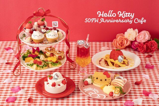 ハローキティ50周年記念カフェ