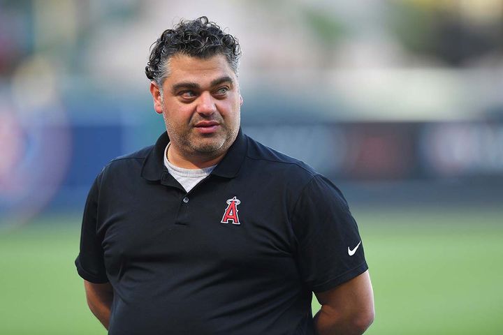 エンゼルスのペリー・ミナシアンGM（C）Getty Images