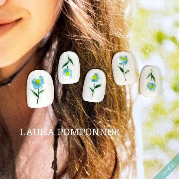 LAURA POMPONNEEが投稿したネイルデザイン [photoid:I0128968] via Itnail Design (738674)