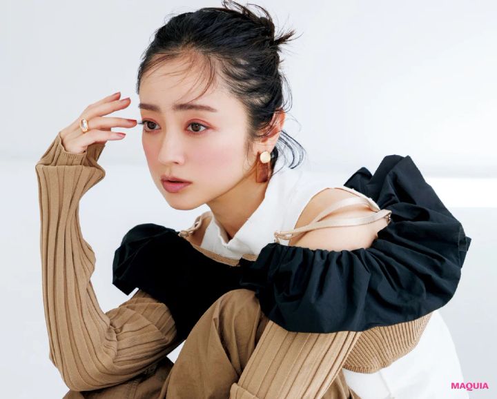 安達祐実×paku☆chan。夏からハマる！ 秋のくすみローズメイク_5