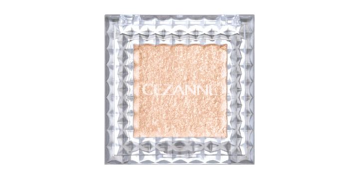 セザンヌ シングルシャイニーアイシャドウ 01 ￥550