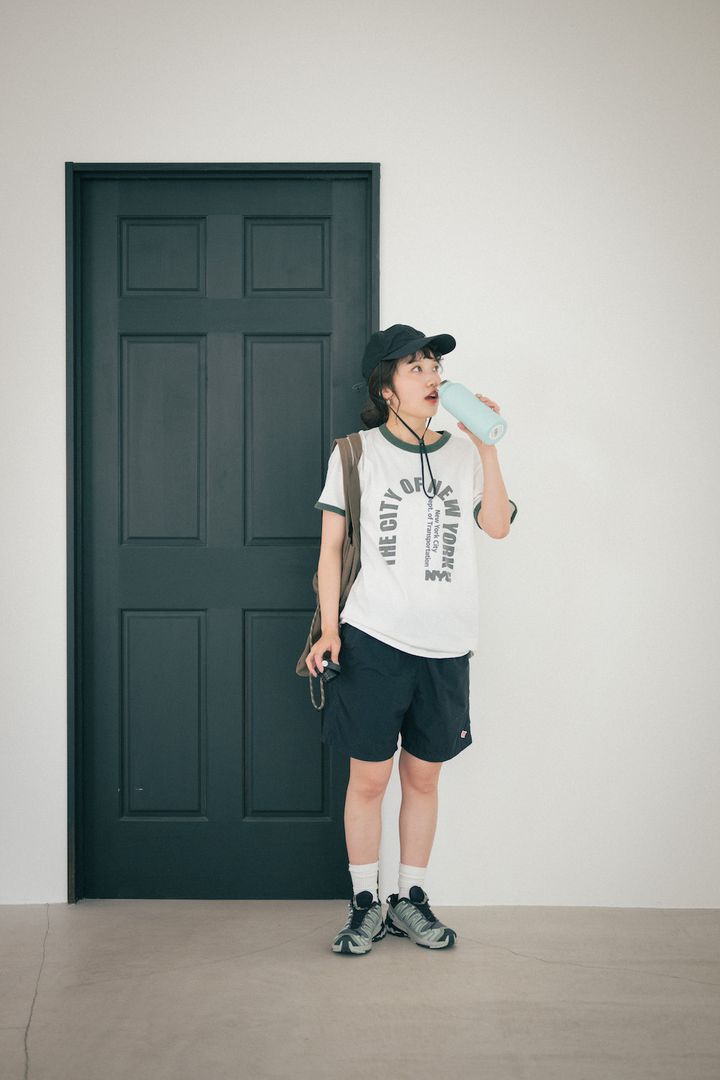 暑くて毎日Tシャツ？マンネリしないお洒落な着こなし2選【FUDGE FRIEND おしゃれさんの毎日コーディネート｜大島花菜】