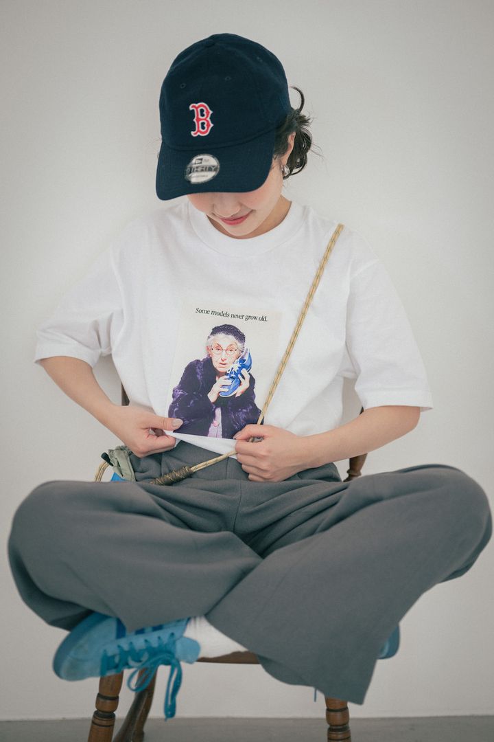 暑くて毎日Tシャツ？マンネリしないお洒落な着こなし2選【FUDGE FRIEND おしゃれさんの毎日コーディネート｜大島花菜】