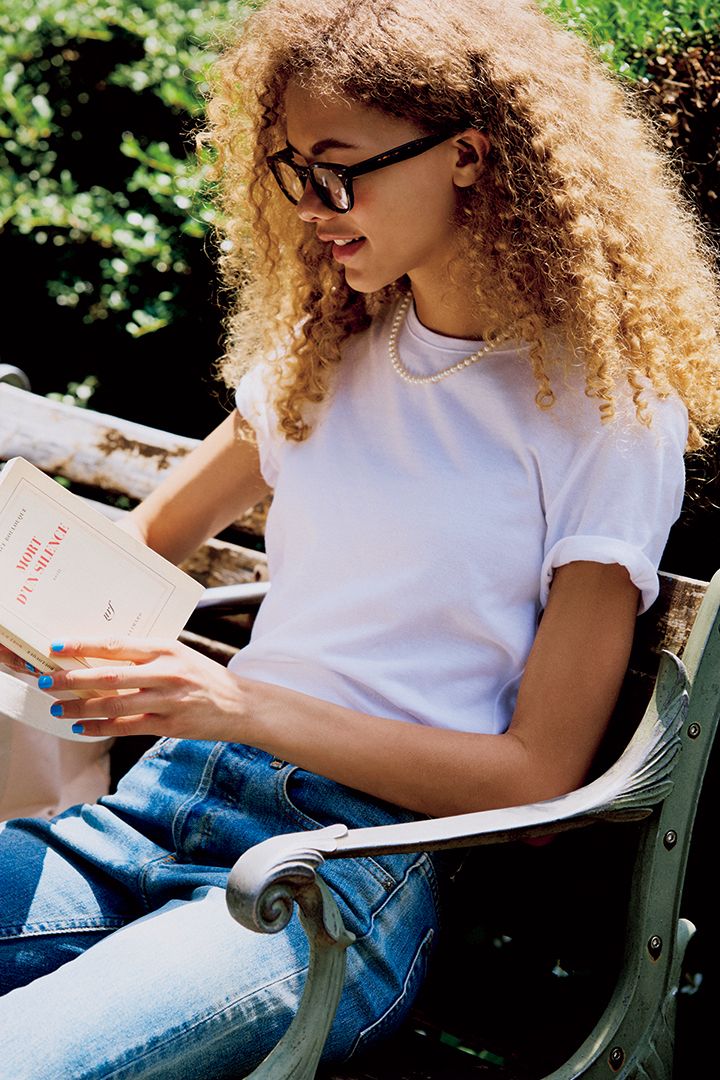 夏の終わりもまだまだ大活躍！《ヘインズ》の白Tコーデ【本日のFUDGE GIRL-8月24日】