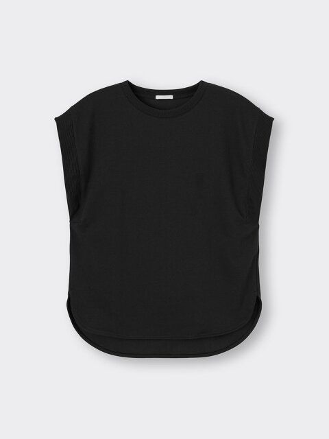 GUのドライフレンチスリーブチュニック