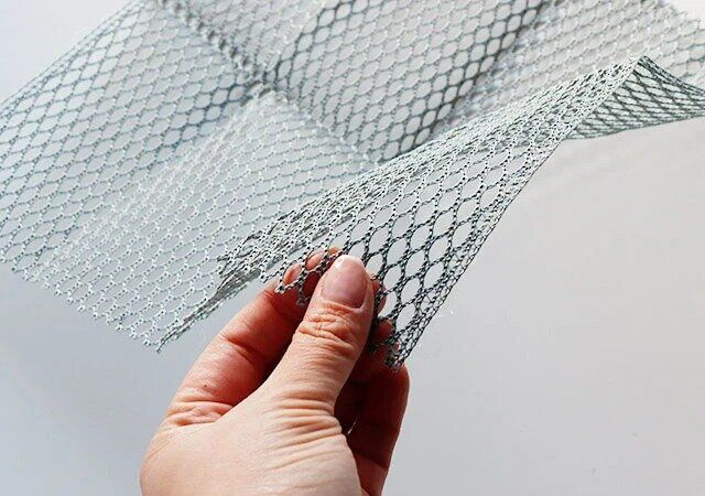 ダイソー キッチンあみたわし 素材感