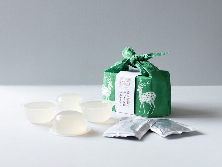 【奈良】伝統と味わいが詰まった中川政七商店の「奈良吉野の葛わらび餅 抹茶きなこ」