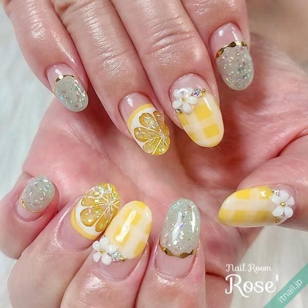 Rose’が投稿したネイルデザイン [photoid:I0115859] via Itnail Design (738865)