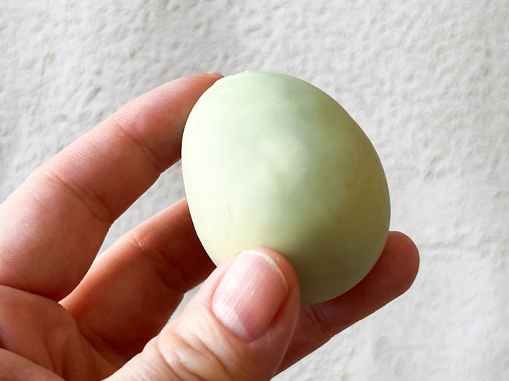 手に持った「さるなしたまご」