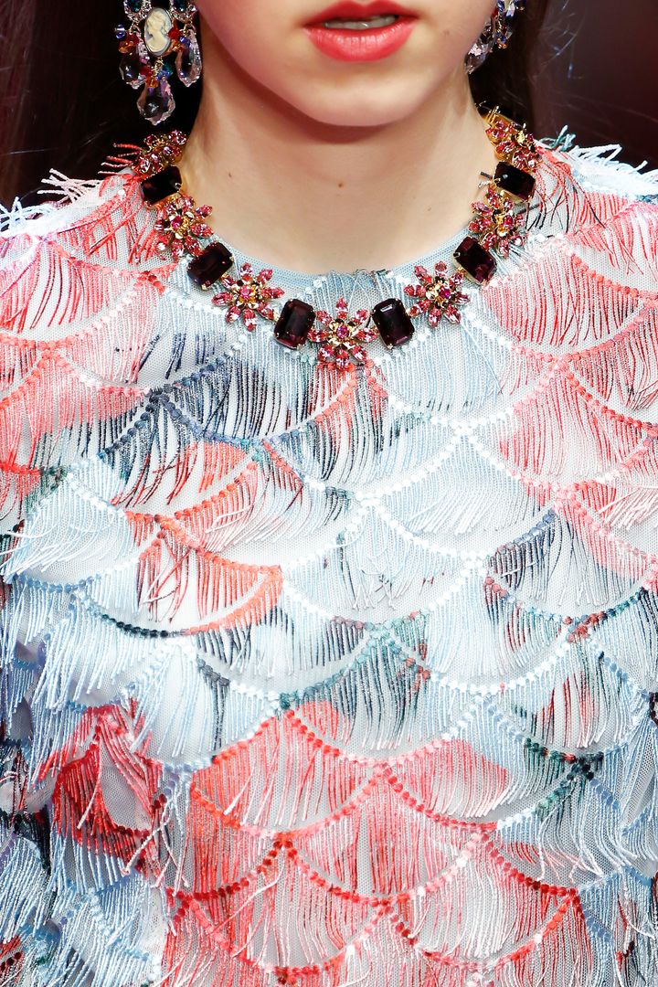 ドルチェ＆ガッバーナ 2018年春夏コレクションより。