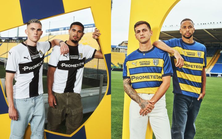 鈴木彩艶の新天地！古豪パルマ、2024-25新ユニフォーム発表 アウェイは「NAKATA時代の黄青」が復活