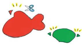 100円ショップのビーズや暗記シートで作る「金魚のきらきら吊り飾り」の画像4