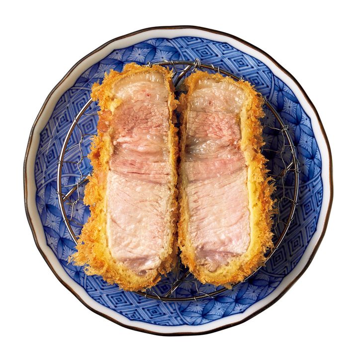 〈銀座 とんかつ 斉藤〉のリブロース