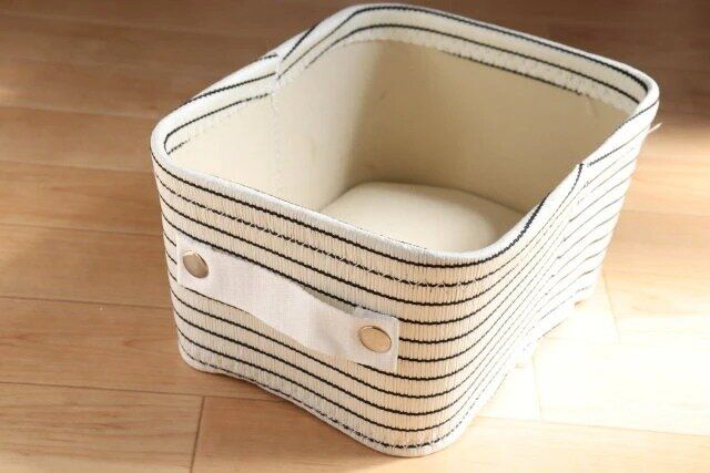 ダイソー FSCペーパー布収納（カラーBOX、クォーター）