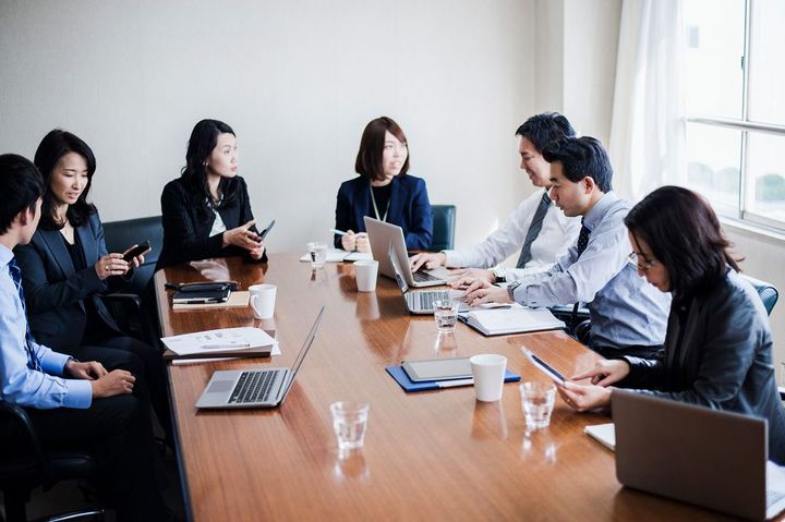 会社の会議