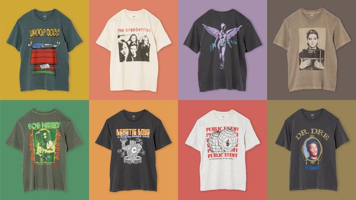 画像1: GAPが8組の洋楽レジェンドアーティストとコラボ