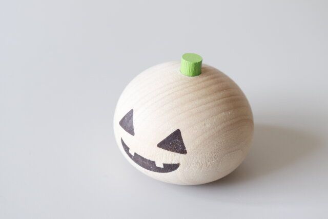 セリア ウッドオブジェ（パンプキン）