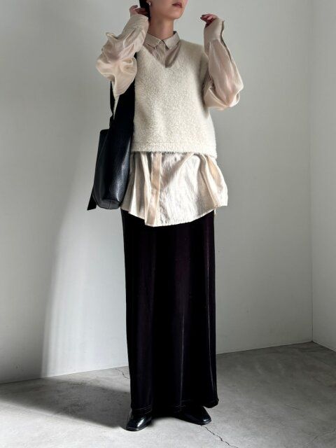 シアーシャツコーデ5