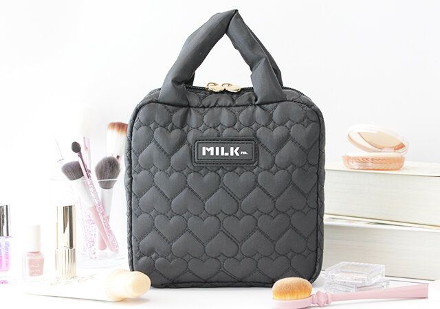 宝島社MILKFED.のキルティングポーチ付録10