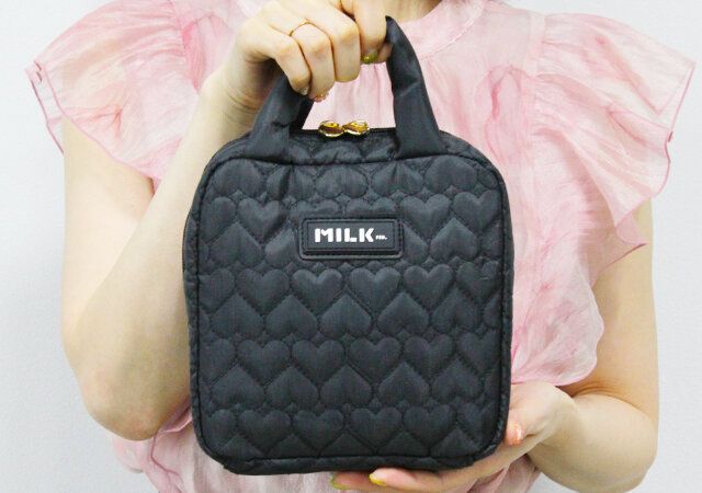 宝島社MILKFED.のキルティングポーチ付録9