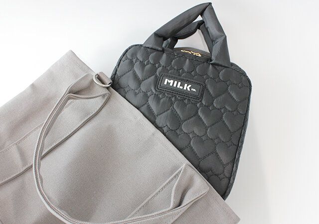 宝島社MILKFED.のキルティングポーチ付録8