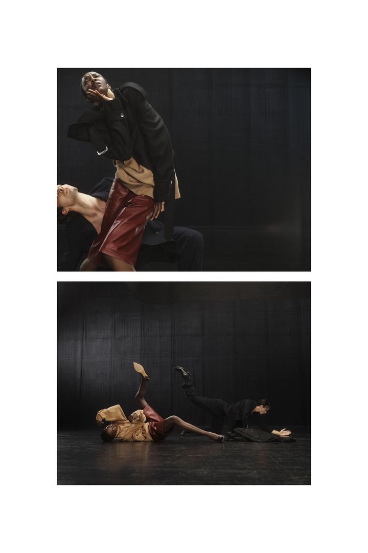 ドリス ヴァン ノッテン 2021-22年秋冬コレクションより。