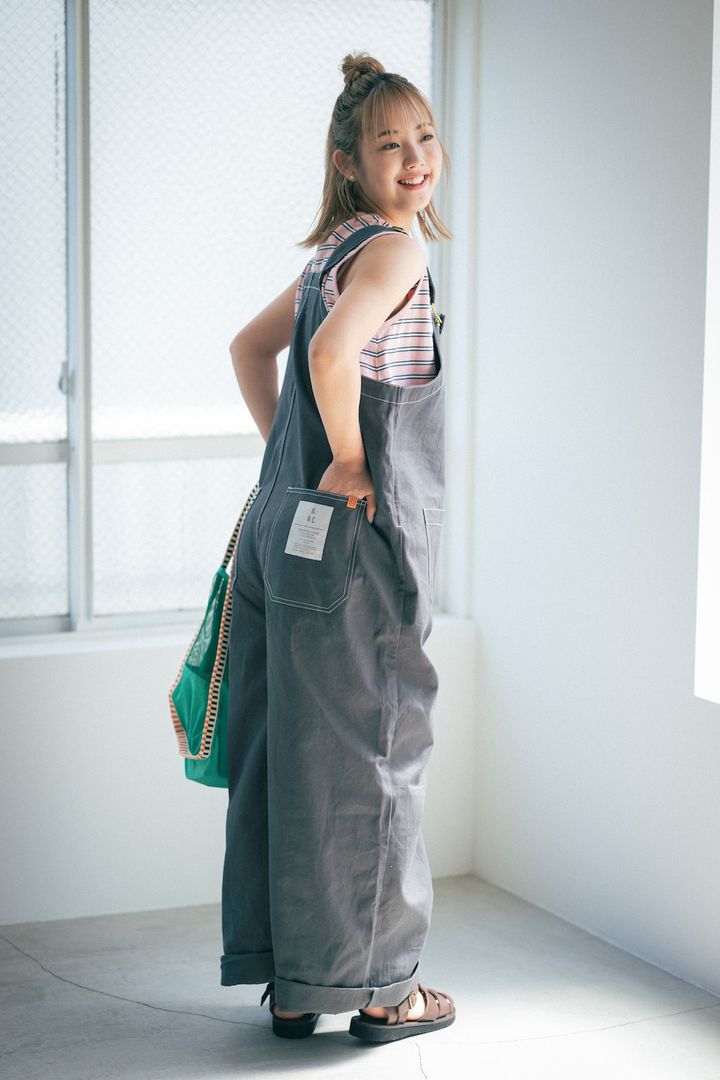 ボーダーTシャツ着まわし2選。ボーイッシュさんこそピンクを【FUDGE FRIEND おしゃれさんの毎日コーディネート｜鈴木楽々】