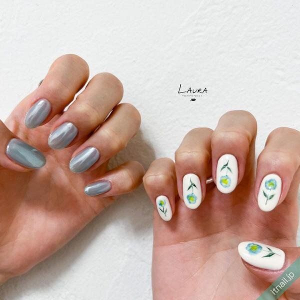 LAURA POMPONNEEが投稿したネイルデザイン [photoid:I0128927] via Itnail Design (738888)