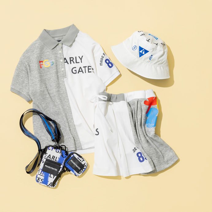 ゴルフ場映え確定！ ポップでキュートな万能セットアップ