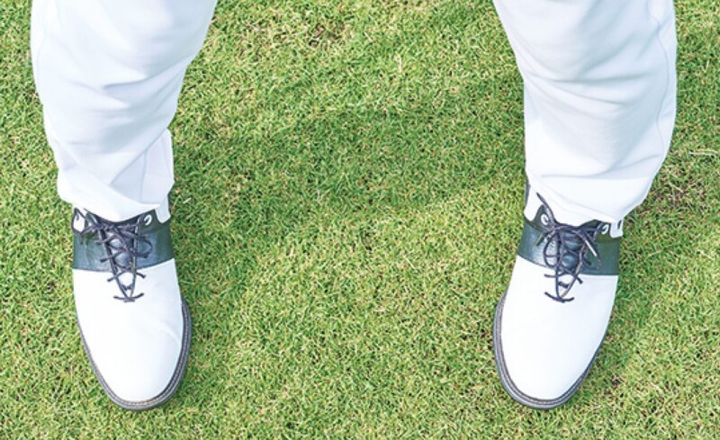 逆球のミス防止術！スライサーはツマ先体重、フッカーはカカト体重をキープ