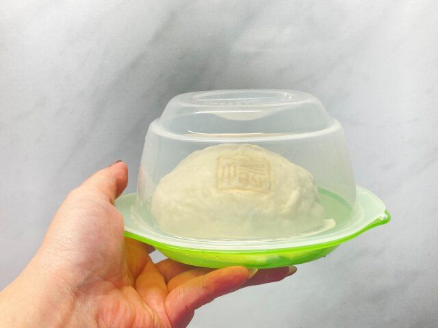使い分けレンジ容器 肉まん＆枝豆 ダイソー ⑤