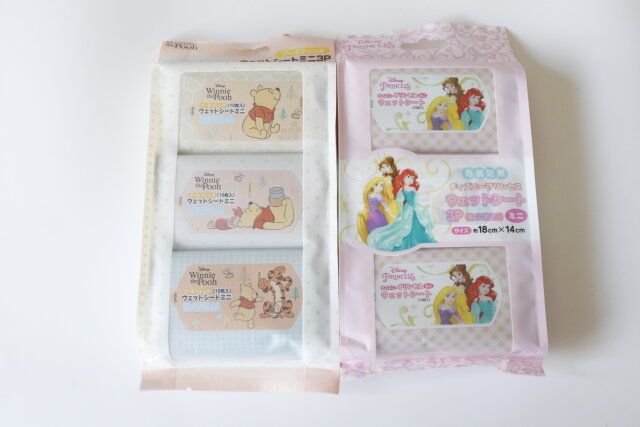 セリア ウェットシートミニ3P パッケージ