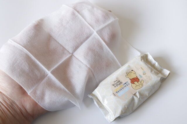 セリア ウェットシートミニ3P サイズ