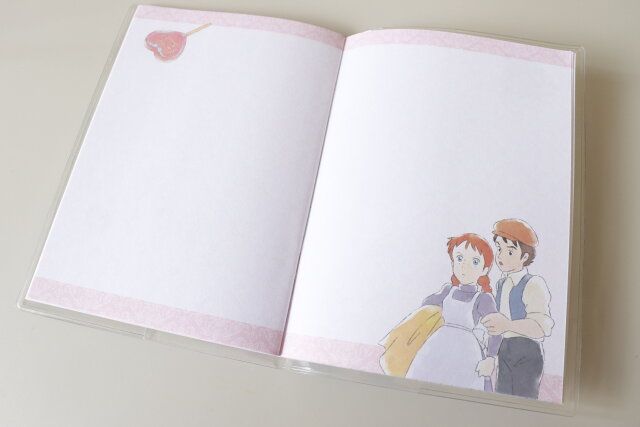 セリア 世界名作劇場A6ダイアリー メモ